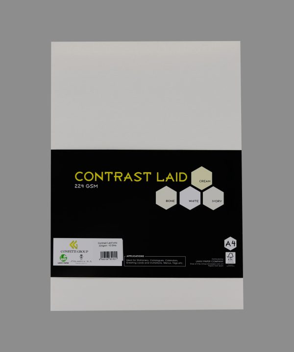 Contrast laid Ivory 224