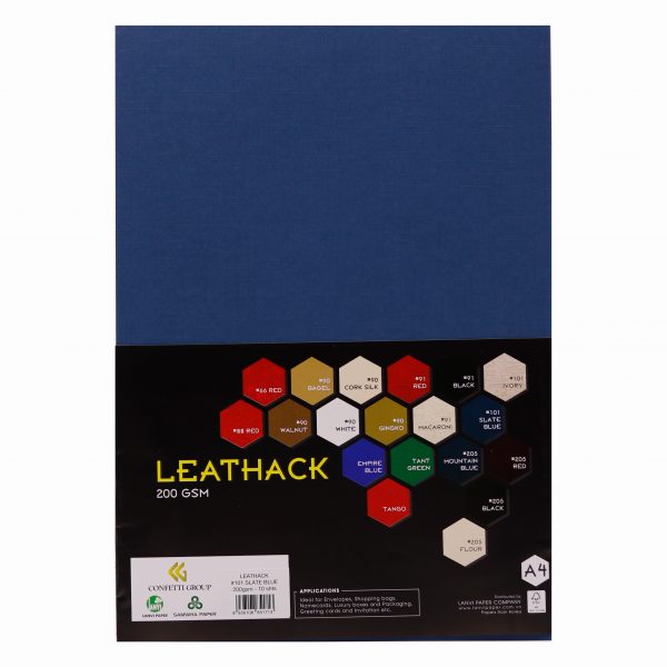 Leathack #101 slate blue 200