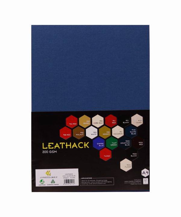 Leathack #101 slate blue 200