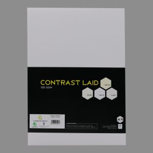 contrast laid white 100