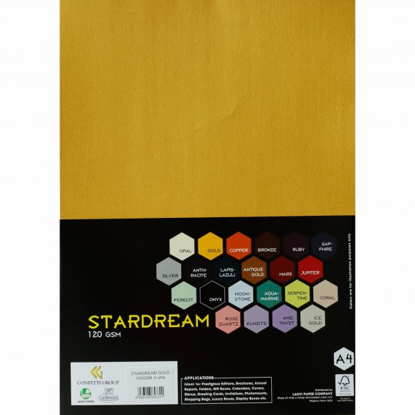 STARDREAM FINE GOLD 120GSM